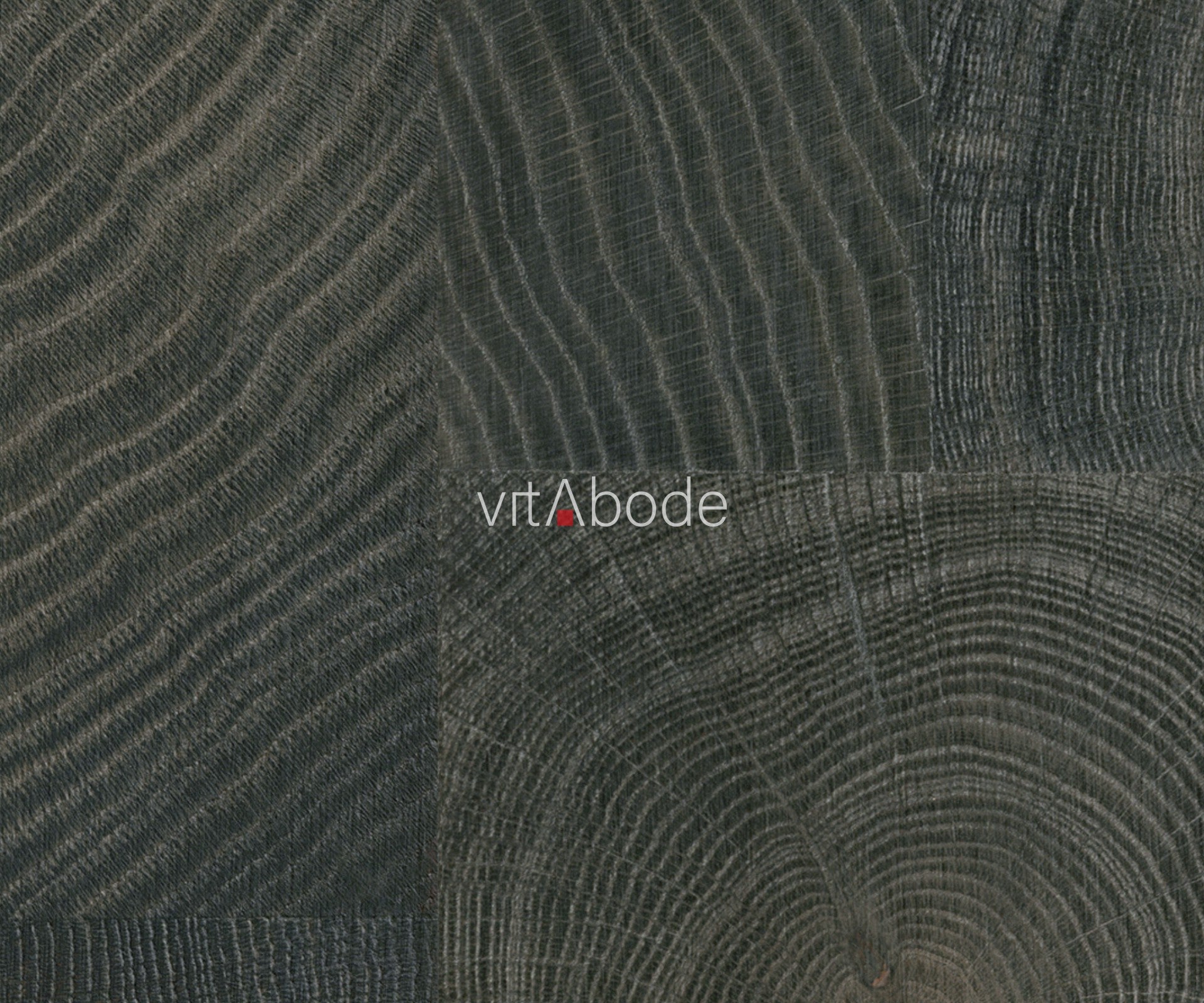 F20-Ink black-Plank, Space series,annual ring,wood flooring