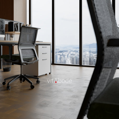 F21-Light smoked-Plank, Space series,annual ring,wood flooring