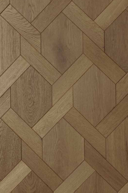 F15-Indian Pattern-Geometric Parquet Flooring,Indian Pattern,Heat-treated Oak
